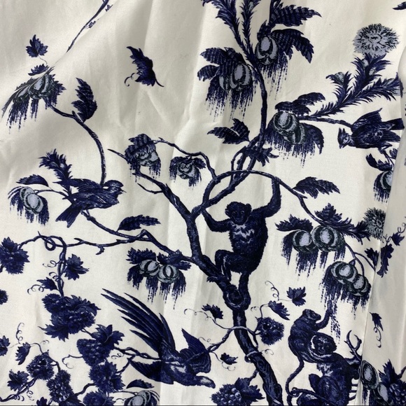 ERDEM Elena Floral Graphic Print Midi Skirt - Picture 5 of 13